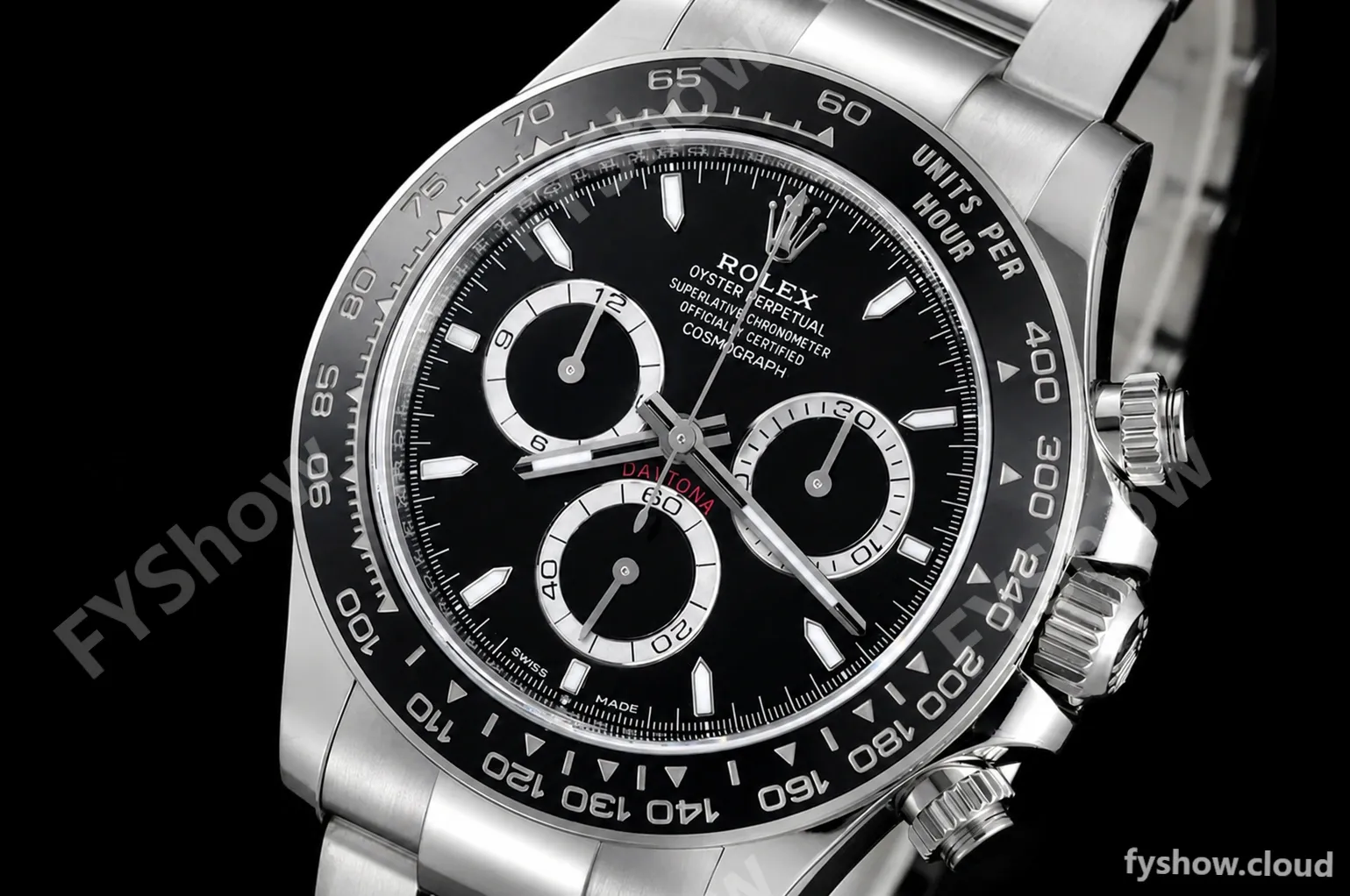 Rolex - Daytona 126500LN 40mm CER SS/SS 904L Black BTF DD4131 - Image 3
