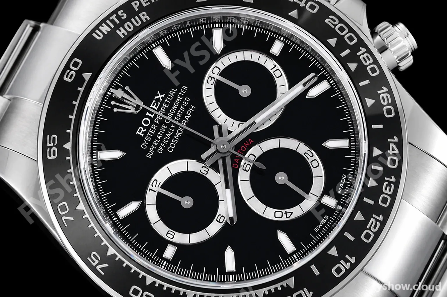 Rolex - Daytona 126500LN 40mm CER SS/SS 904L Black BTF DD4131 - Image 4