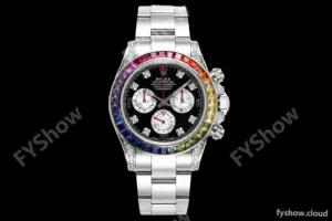 Rolex - Daytona Rainbow 116599 RBOW 40mm SS/SS Black/Dia ZF SH4130