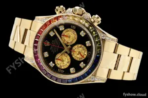 Rolex - Daytona Rainbow 116598 RBOW 40mm YG/YG Black/Dia ZF SH4130