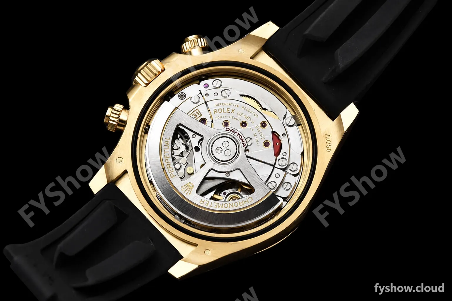 Rolex - Daytona 126518LN 40mm CER 904L YG/RU Gold/Black VSF DD4131 - Image 37