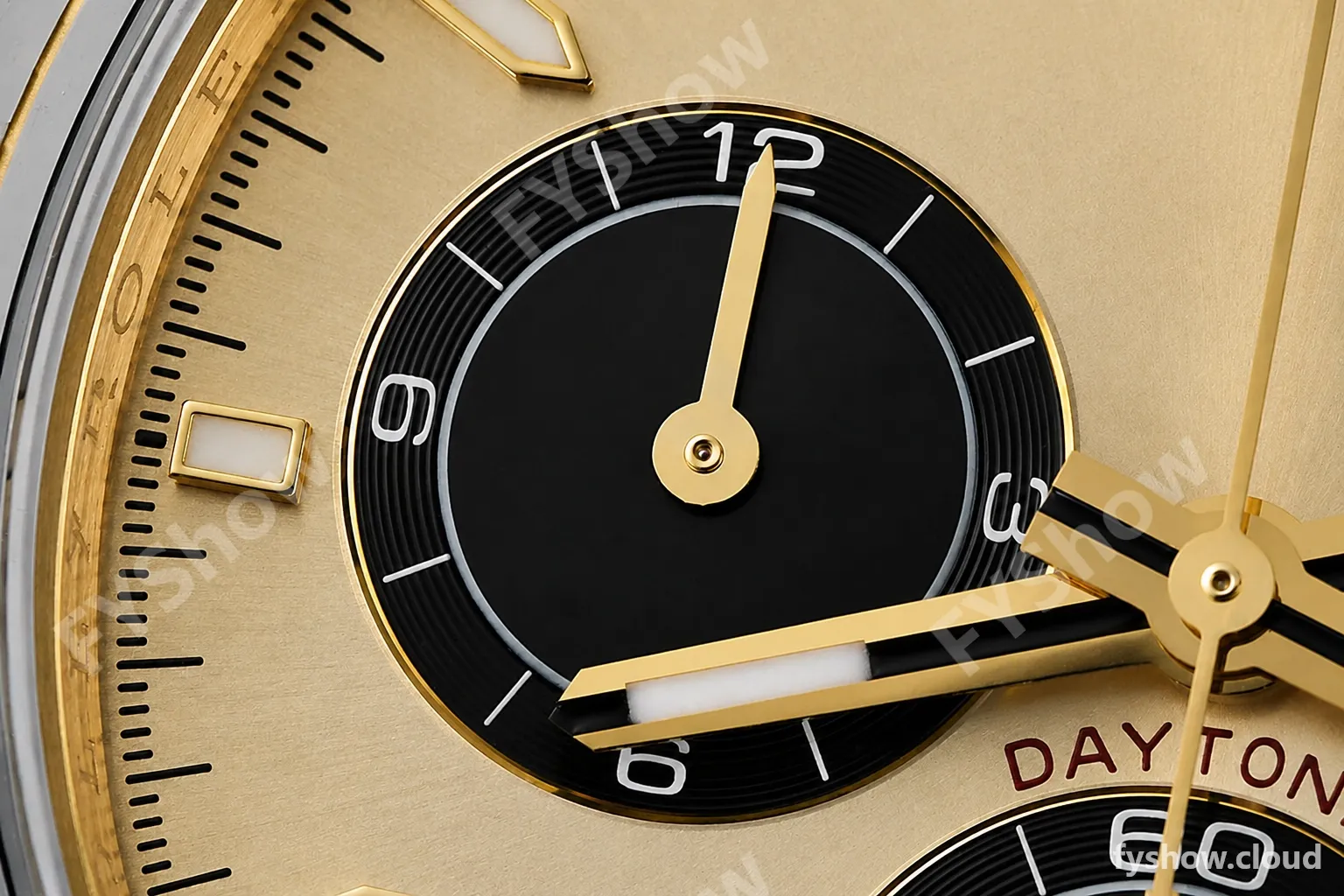 Rolex - Daytona 126518LN 40mm CER 904L YG/RU Gold/Black VSF DD4131 - Image 6