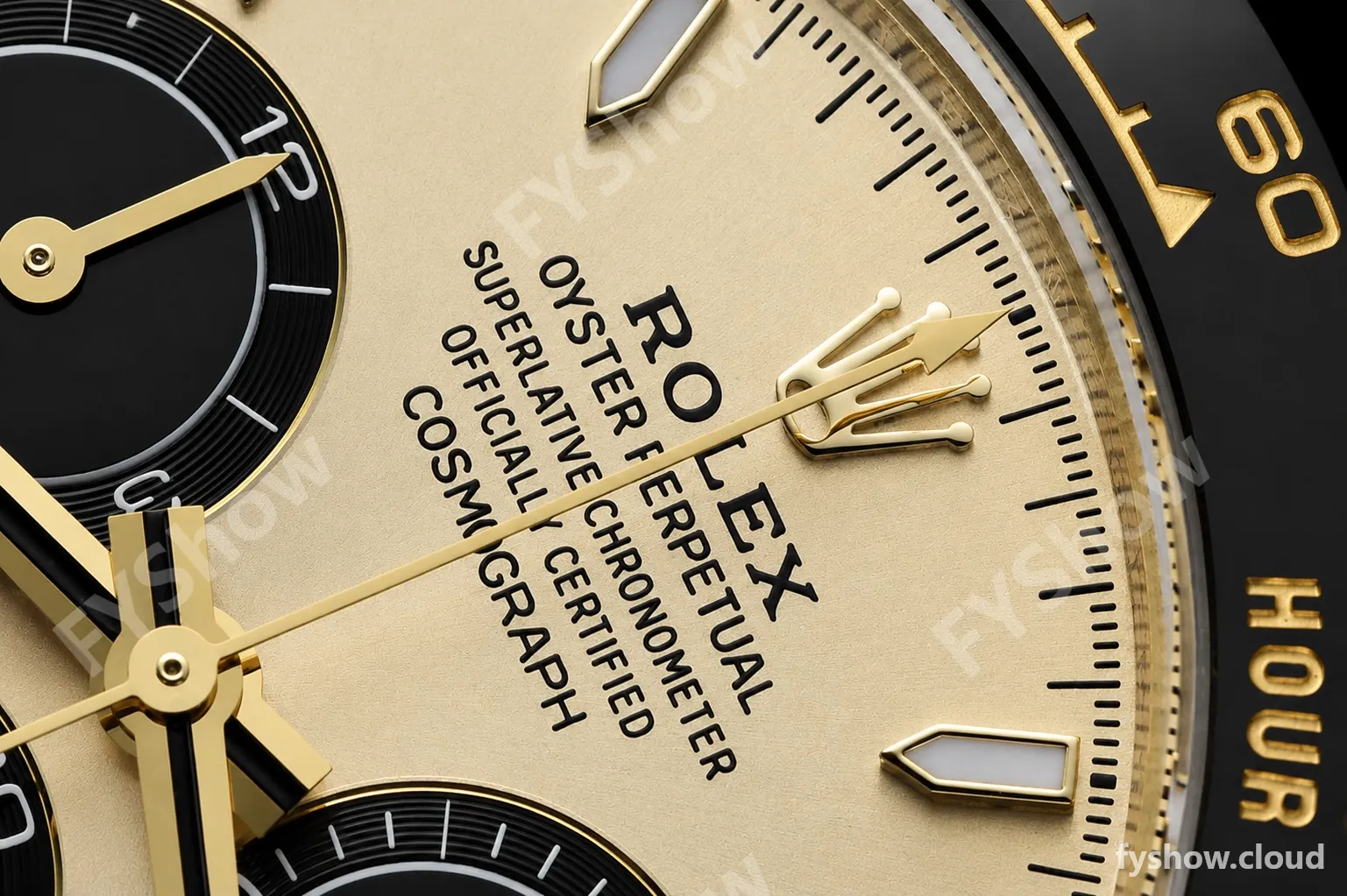Rolex - Daytona 126518LN 40mm CER 904L YG/RU Gold/Black VSF DD4131 - Image 7