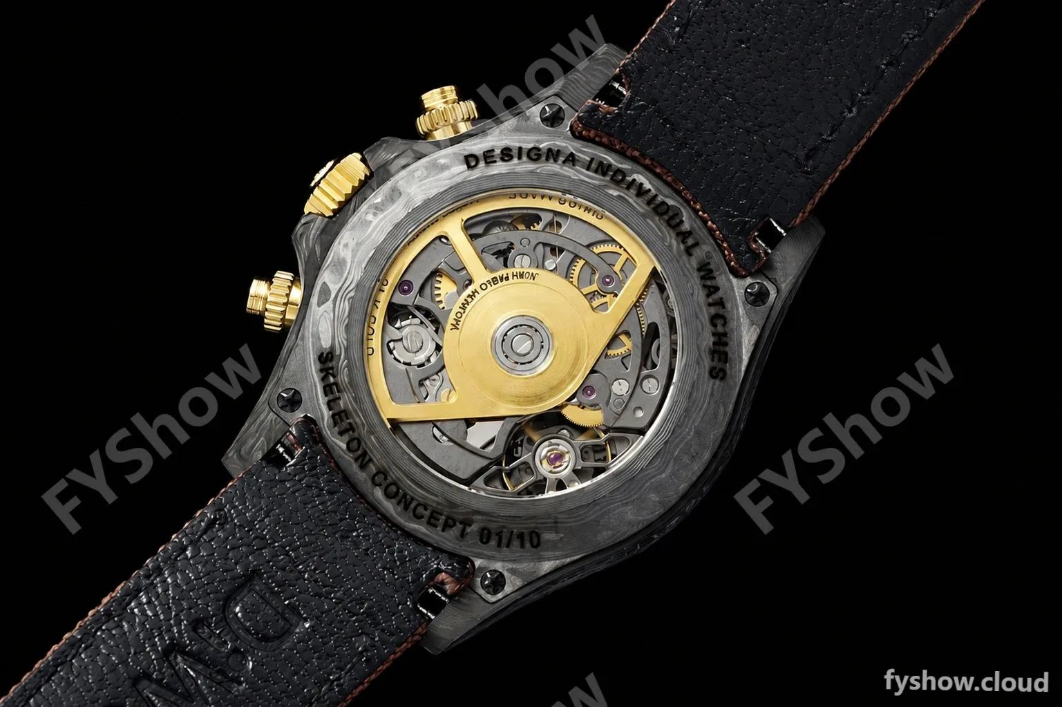 Rolex - Daytona 40mm Rose Gold FC/NY Abaric Skeleton Dial DIWF SA4130 - Image 9