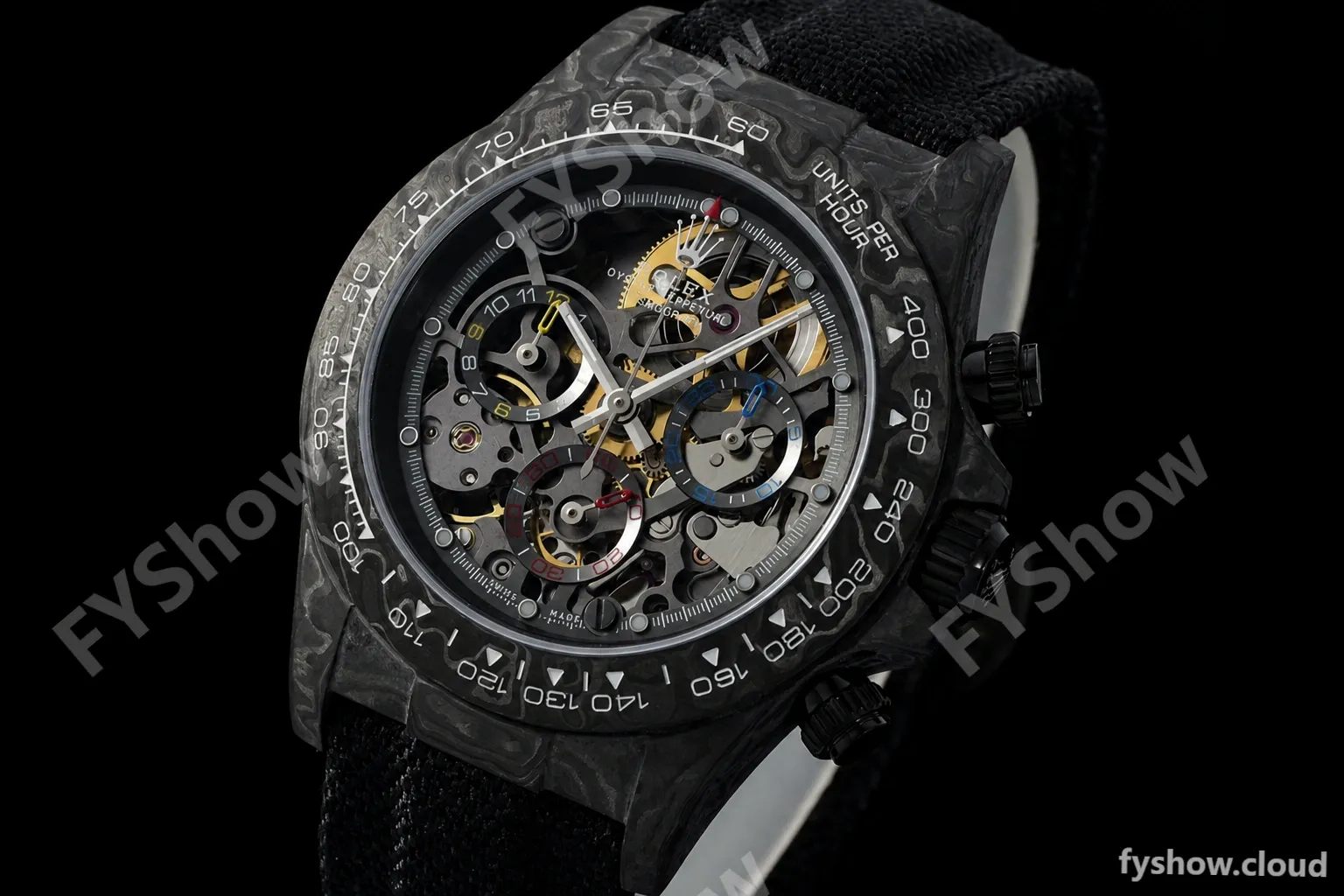 Rolex - Daytona 40mm Black FC/NY Skeleton Dial DIWF SA4130 - Image 2