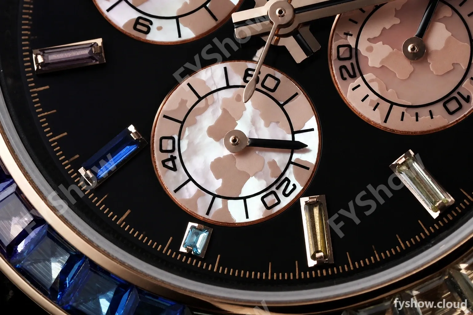 Rolex - Daytona 40mm Rainbow Sunray FC/NY Dia/Blk DIWF SA4130 - Image 9