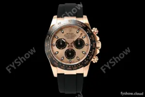 Rolex - Daytona 116515LN 40mm Tungsten Gain Weight Cer RG/RU Champ/Blk ZF SH4130