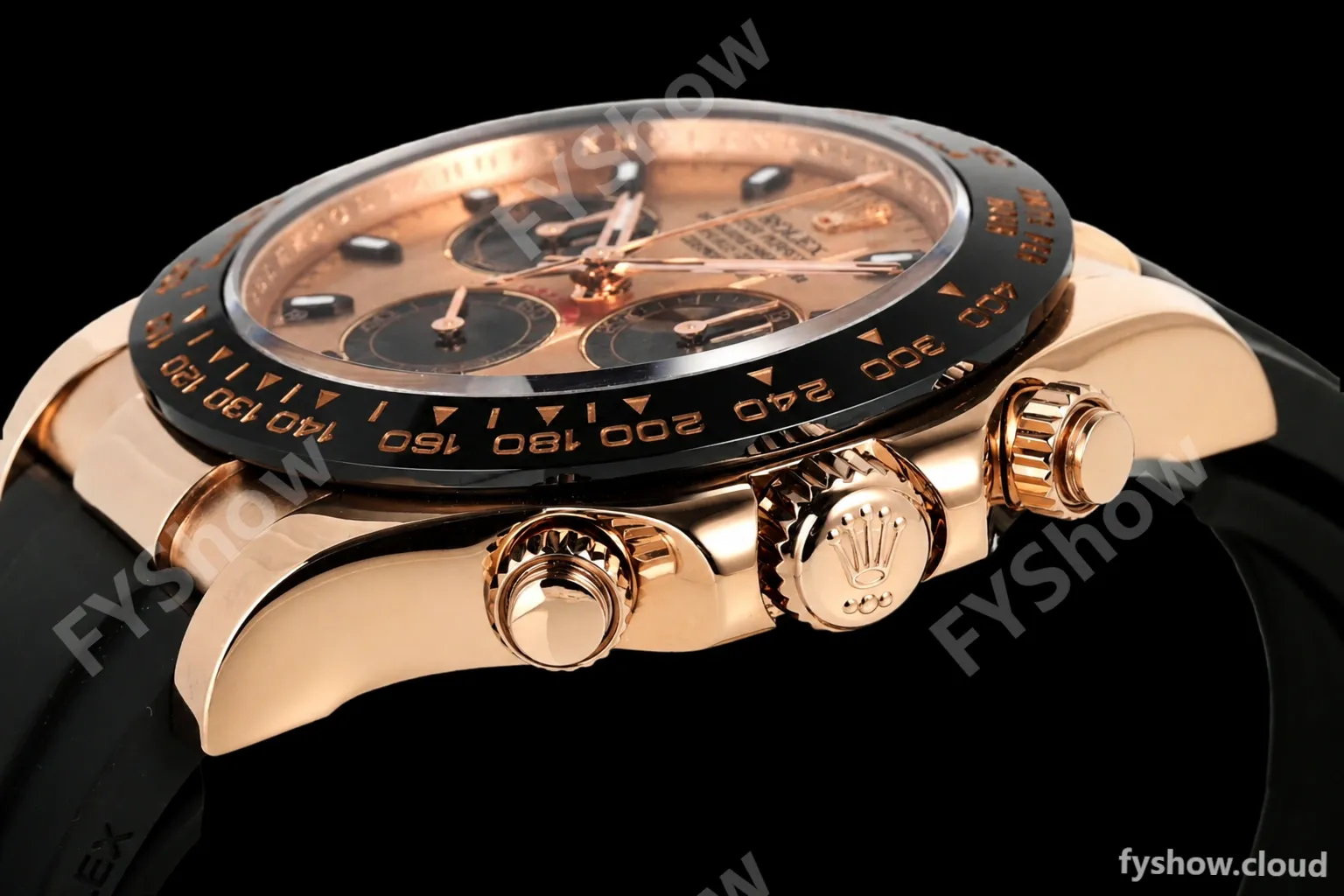 Rolex - Daytona 116515LN 40mm Tungsten Gain Weight Cer RG/RU Champ/Blk ZF SH4130 - Image 5