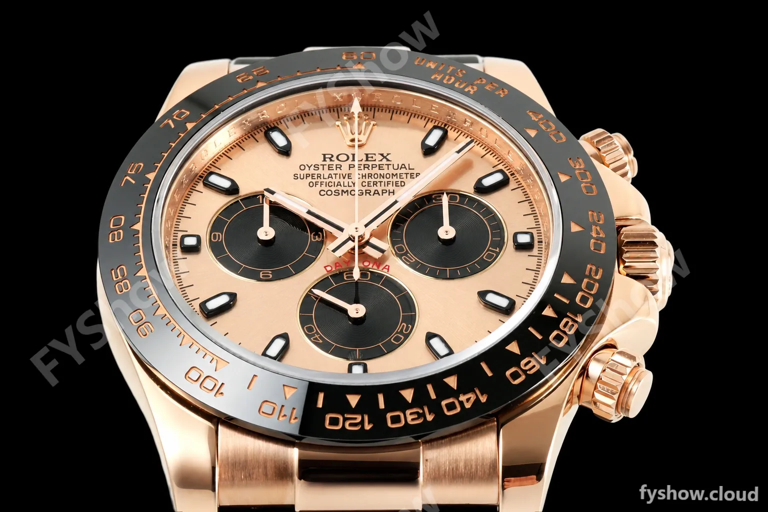 Rolex - Daytona 116515LN 40mm Tungsten Gain Weight Cer RG/RU Champ/Blk ZF SH4130 - Image 9