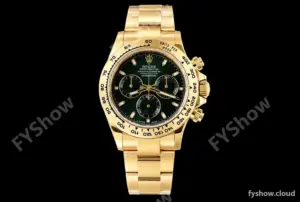 Rolex - Daytona 116508 40mm 904L YG/YG Grn/Stk VSF DD4130