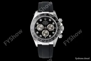 Rolex - Daytona 126519 40mm V2 Gain Weight CER/WG/RU Blk/Silv/Dia VSF DD4131