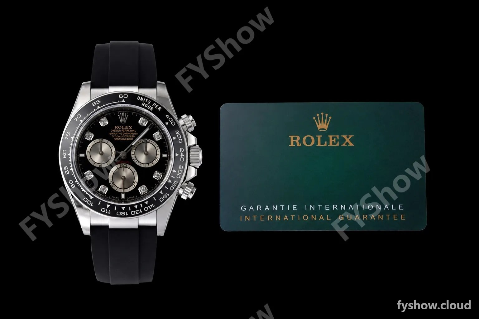 Rolex - Daytona 126519 40mm V2 Gain Weight CER/WG/RU Blk/Silv/Dia VSF DD4131 - Image 35