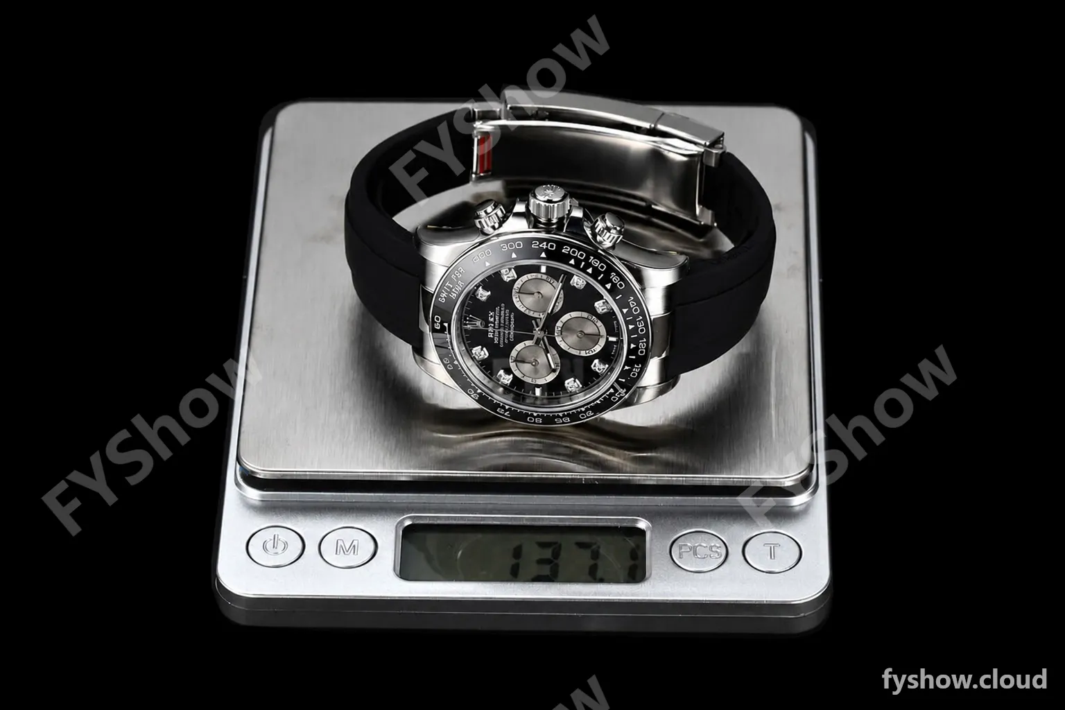 Rolex - Daytona 126519 40mm V2 Gain Weight CER/WG/RU Blk/Silv/Dia VSF DD4131 - Image 5