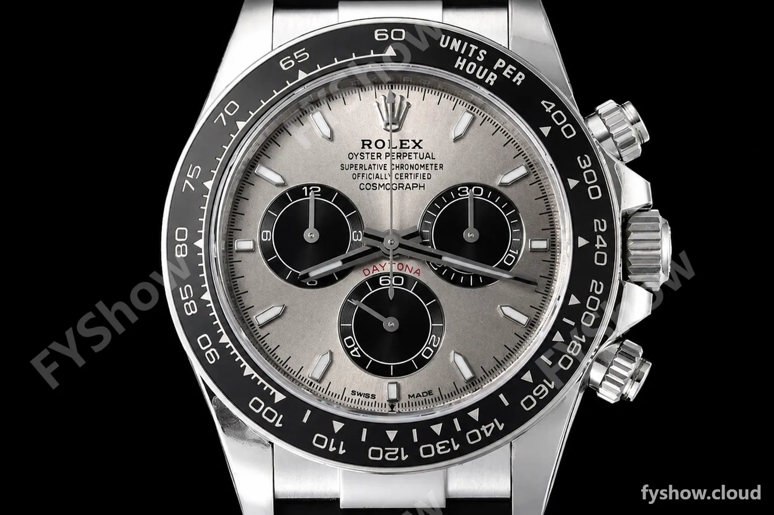 Rolex - Daytona 126519 40mm V2 Gain Weight CER/WG/RU Grey/Blk/Stk VSF DD4131 - Image 2