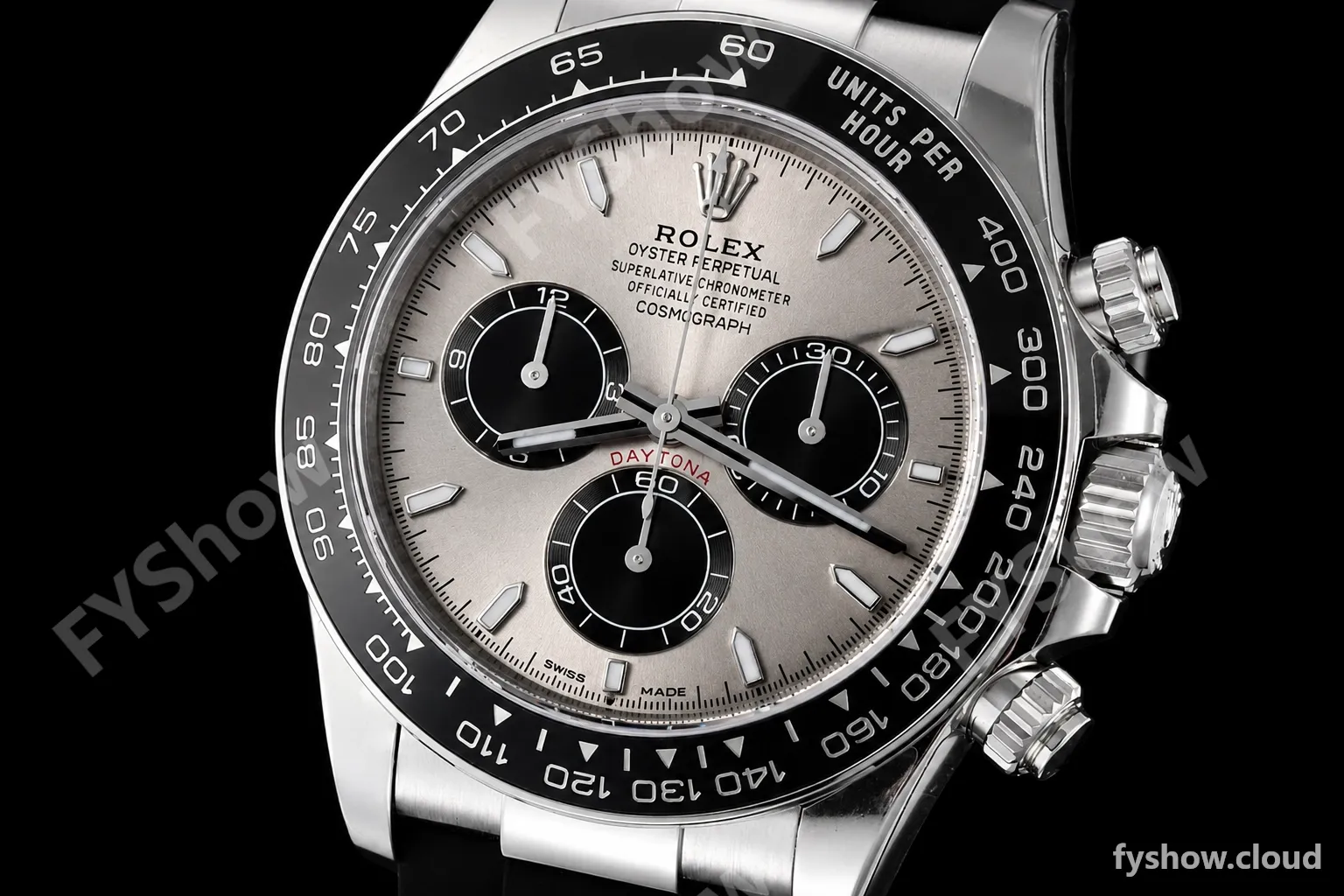 Rolex - Daytona 126519 40mm V2 Gain Weight CER/WG/RU Grey/Blk/Stk VSF DD4131 - Image 3