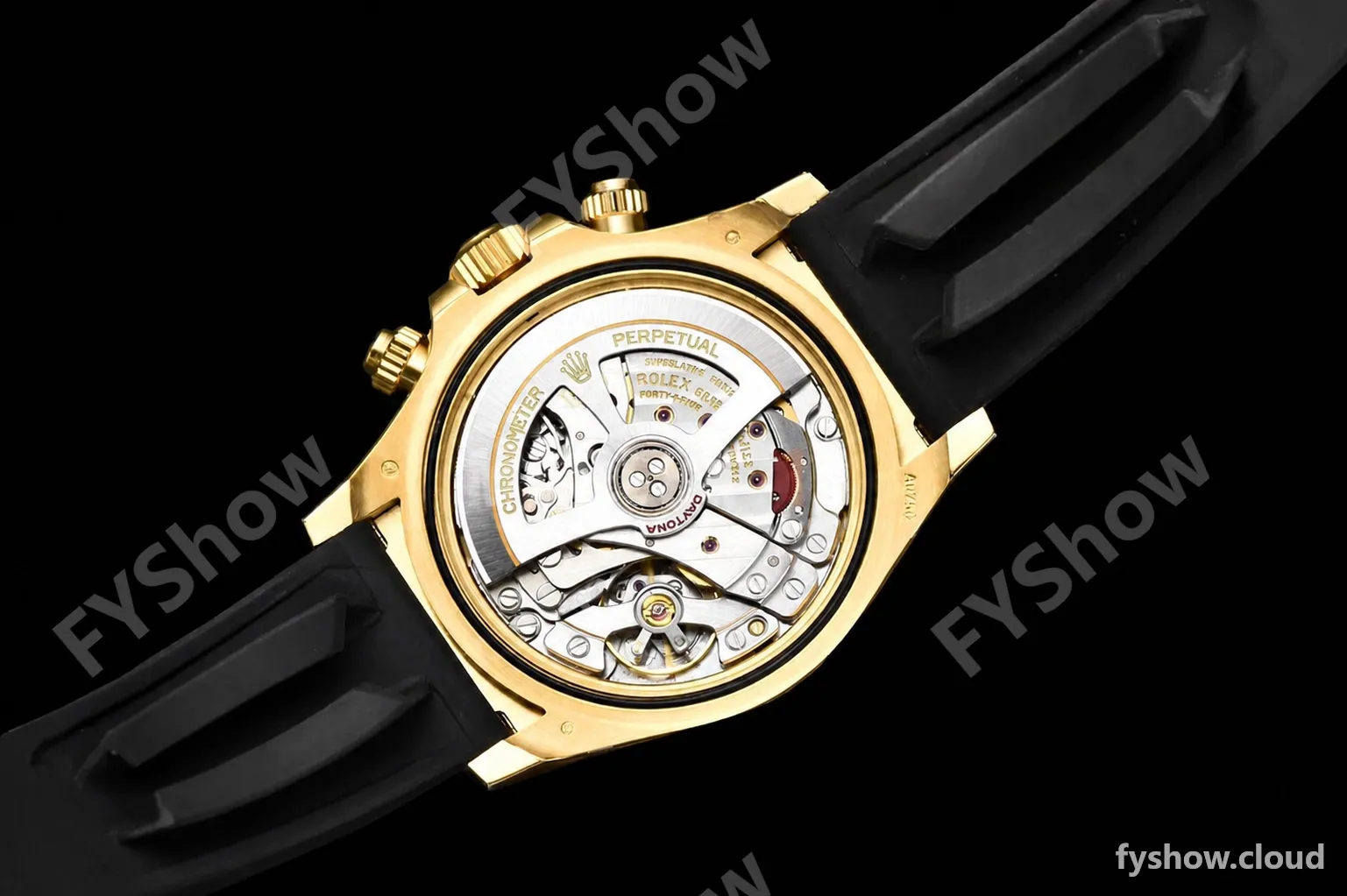 Rolex - Daytona 126518 40mm V2 Gain Weight CER/YG/RU Gold/Blk/Stk VSF DD4131 - Image 23