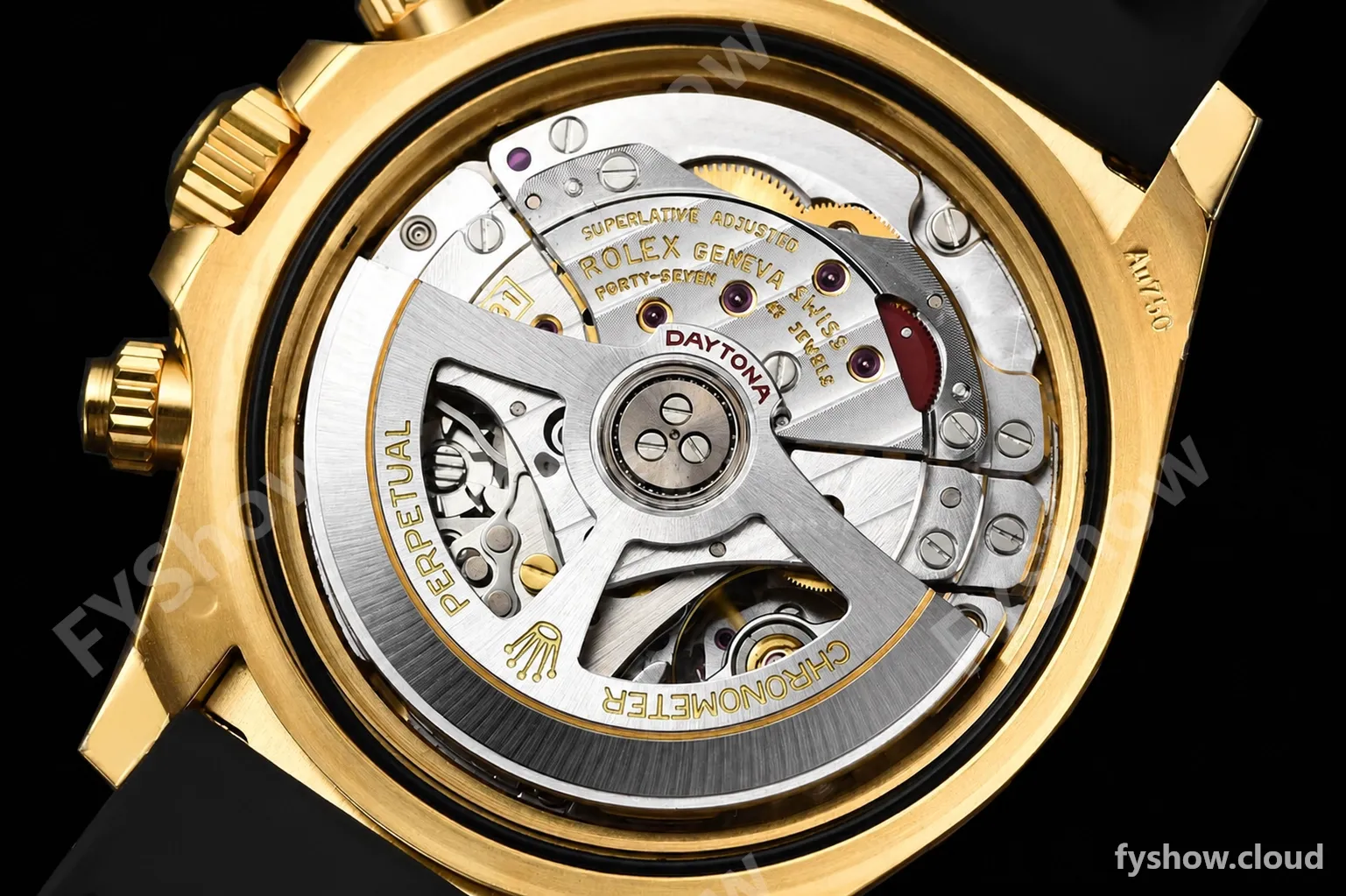 Rolex - Daytona 126518 40mm V2 Gain Weight CER/YG/RU Gold/Blk/Stk VSF DD4131 - Image 25
