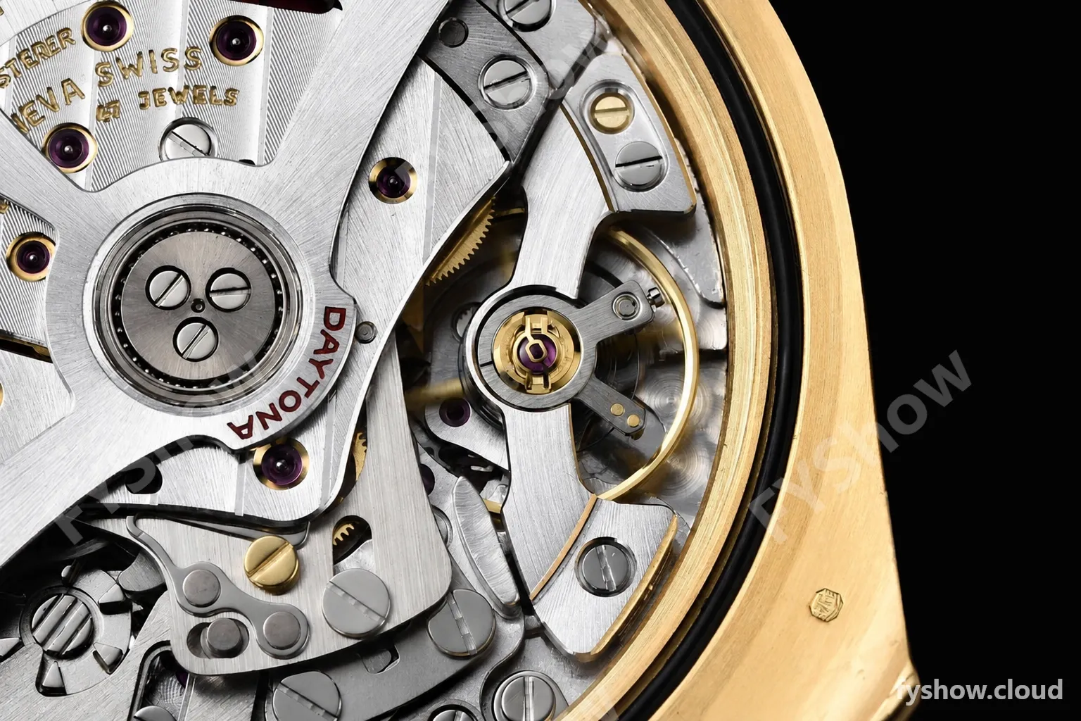Rolex - Daytona 126518 40mm V2 Gain Weight CER/YG/RU Gold/Blk/Stk VSF DD4131 - Image 28