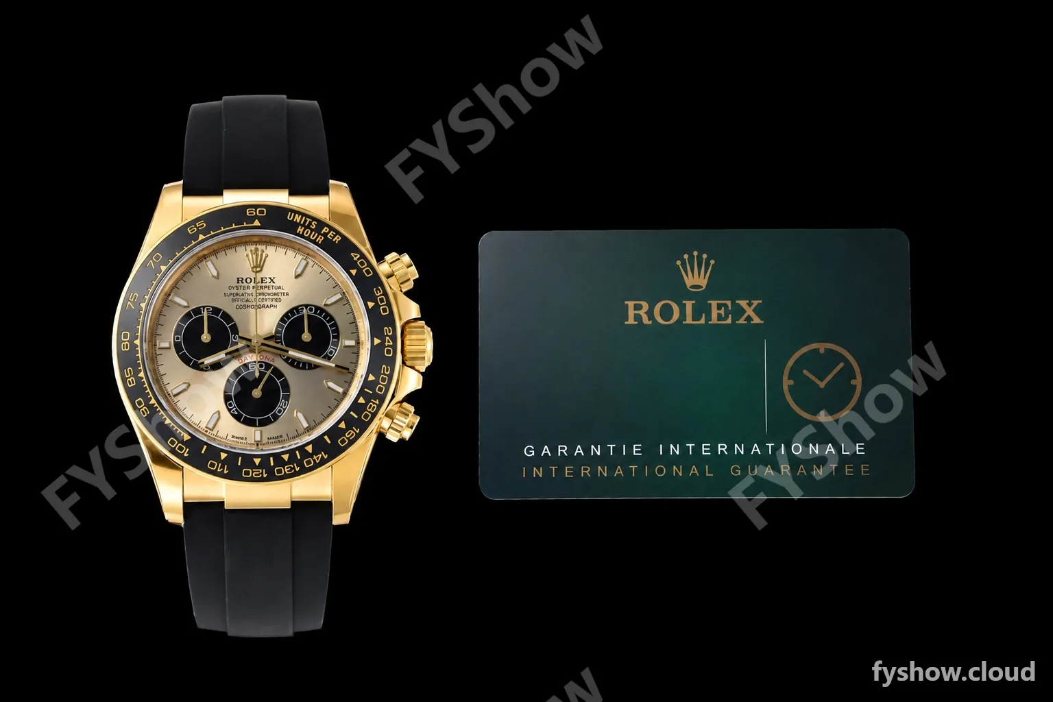 Rolex - Daytona 126518 40mm V2 Gain Weight CER/YG/RU Gold/Blk/Stk VSF DD4131 - Image 36