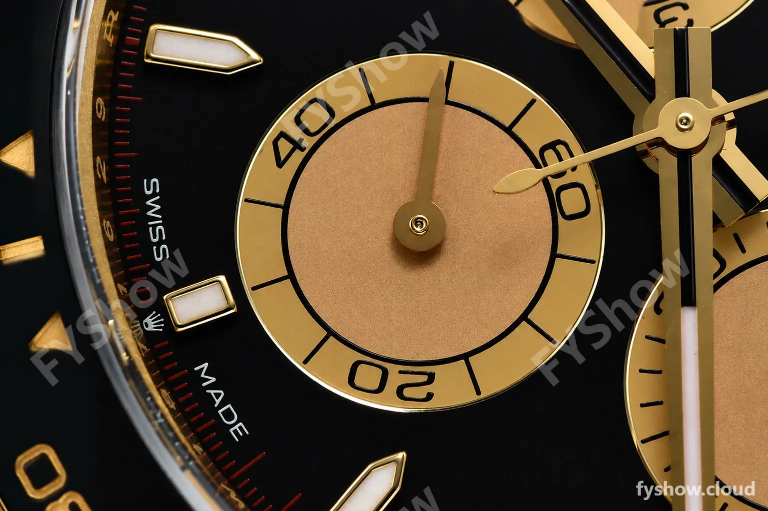 Rolex - Daytona 126518 40mm V2 Gain Weight CER/YG/RU Blk/Gold/Stk VSF DD4131 - Image 35