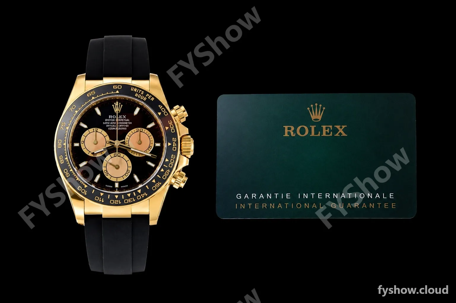 Rolex - Daytona 126518 40mm V2 Gain Weight CER/YG/RU Blk/Gold/Stk VSF DD4131 - Image 36