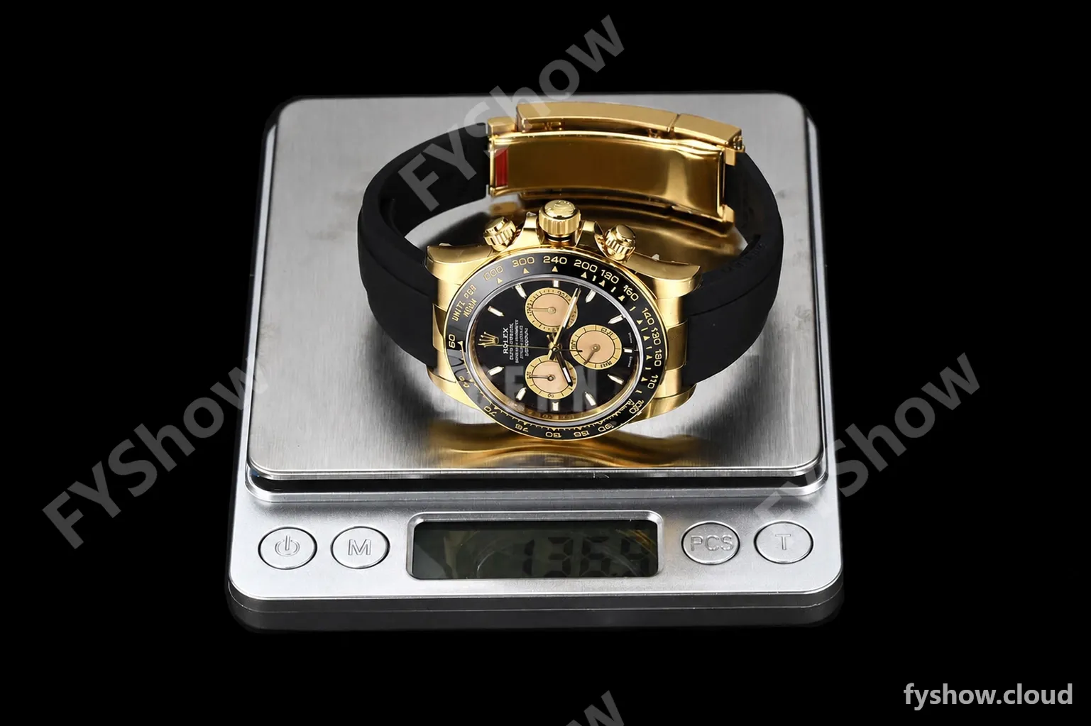 Rolex - Daytona 126518 40mm V2 Gain Weight CER/YG/RU Blk/Gold/Stk VSF DD4131 - Image 5
