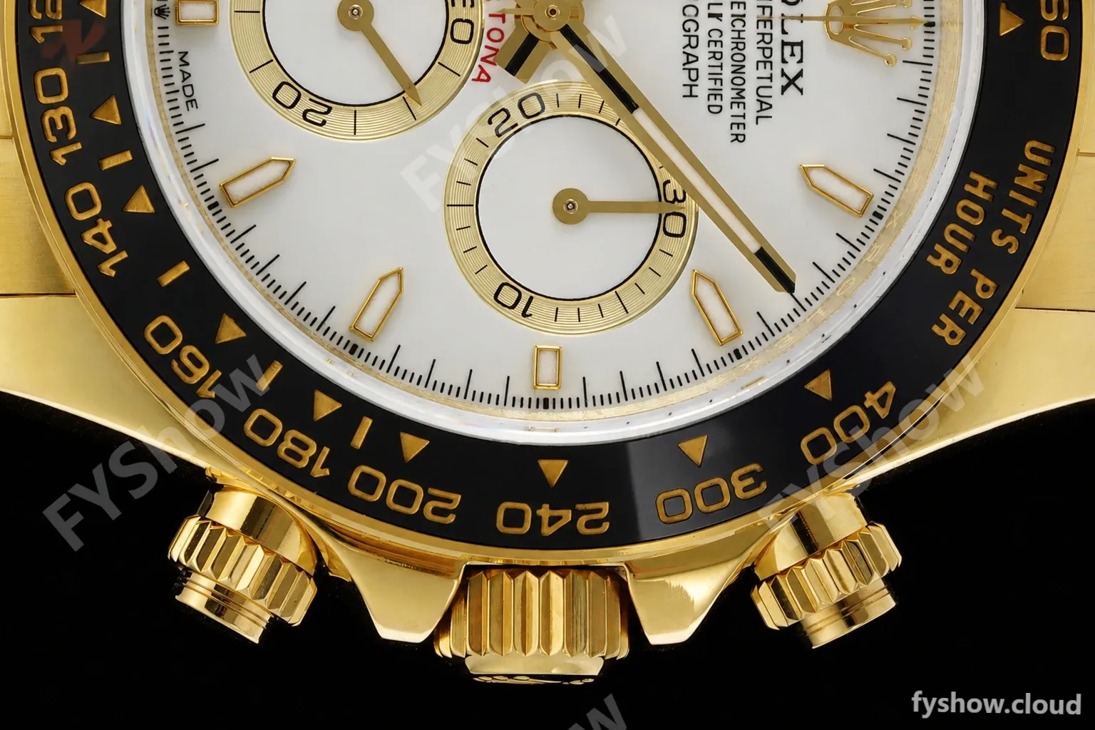 Rolex - Daytona 126518LN 40mm V10 Gain Weight CER/YG/RU Wht/Stk QF SH4131 - Image 4