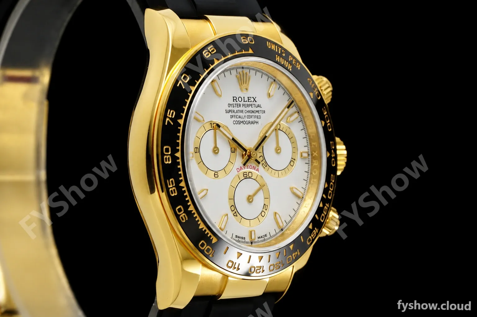 Rolex - Daytona 126518LN 40mm V10 Gain Weight CER/YG/RU Wht/Stk QF SH4131 - Image 5