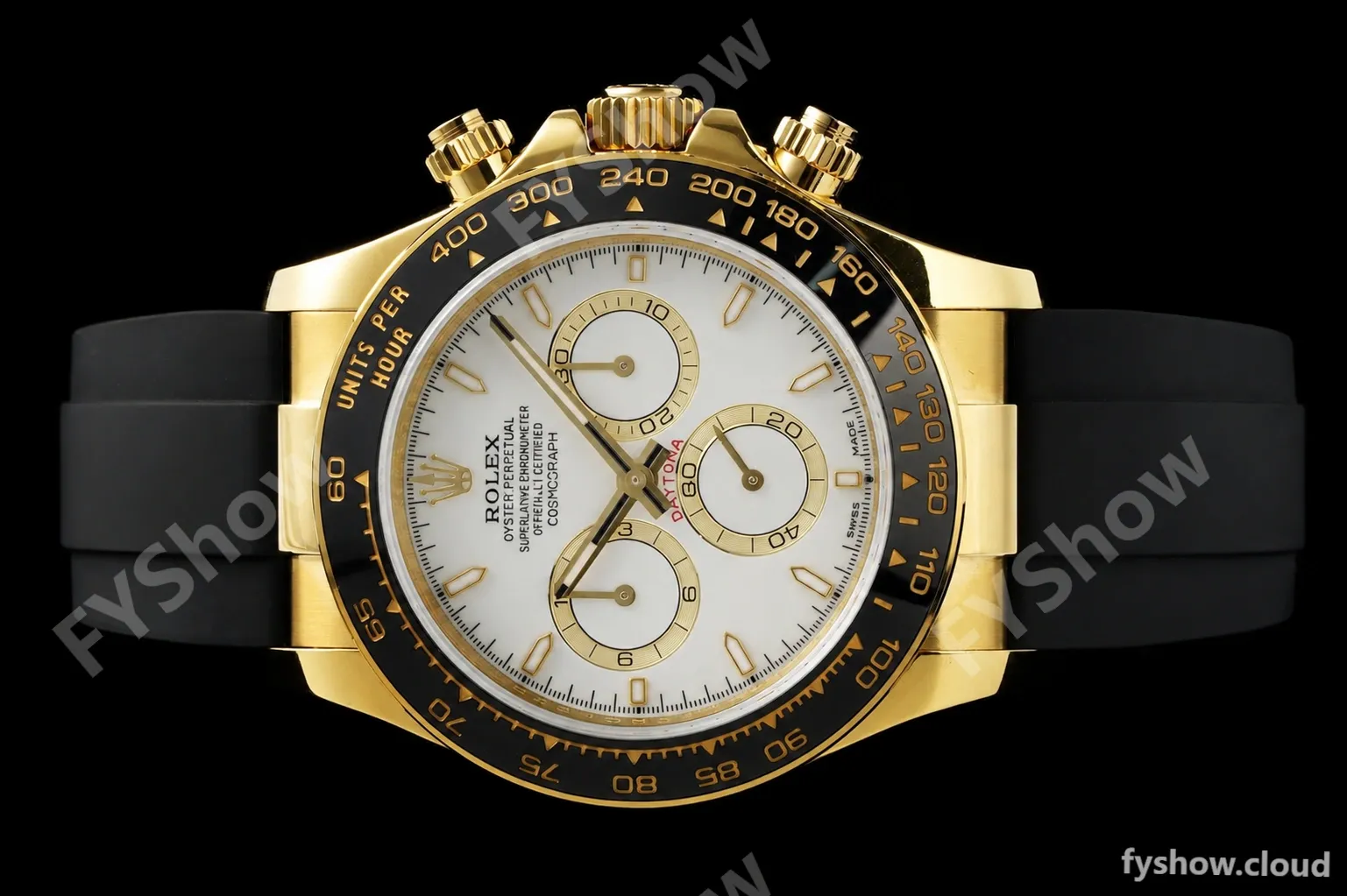 Rolex - Daytona 126518LN 40mm V10 Gain Weight CER/YG/RU Wht/Stk QF SH4131 - Image 6