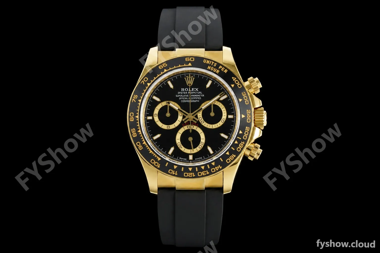 Rolex - Daytona 126518LN 40mm V10 Gain Weight CER/YG/RU Blk/Stk QF SH4131