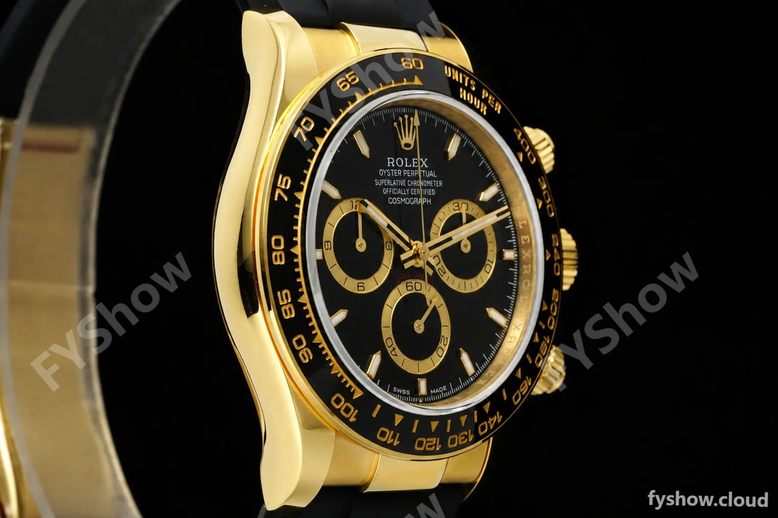 Rolex - Daytona 126518LN 40mm V10 Gain Weight CER/YG/RU Blk/Stk QF SH4131 - Image 5