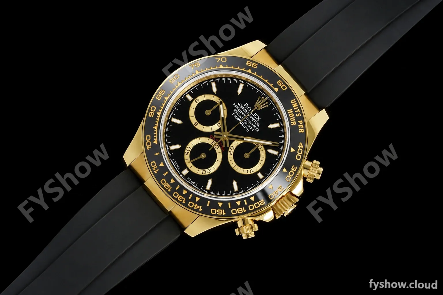 Rolex - Daytona 126518LN 40mm V10 Gain Weight CER/YG/RU Blk/Stk QF SH4131 - Image 7