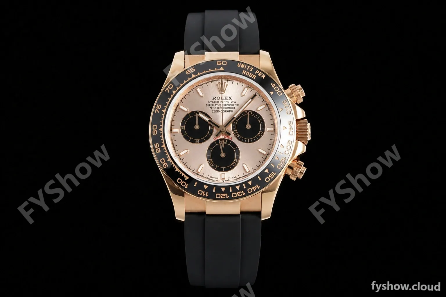 Rolex - Daytona 126515LN 40mm V10 Gain Weight CER/RG/RU RG/Blk/Stk QF SH4131
