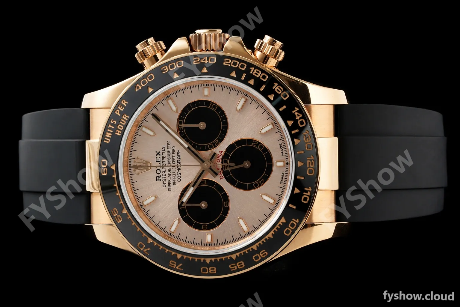 Rolex - Daytona 126515LN 40mm V10 Gain Weight CER/RG/RU RG/Blk/Stk QF SH4131 - Image 6
