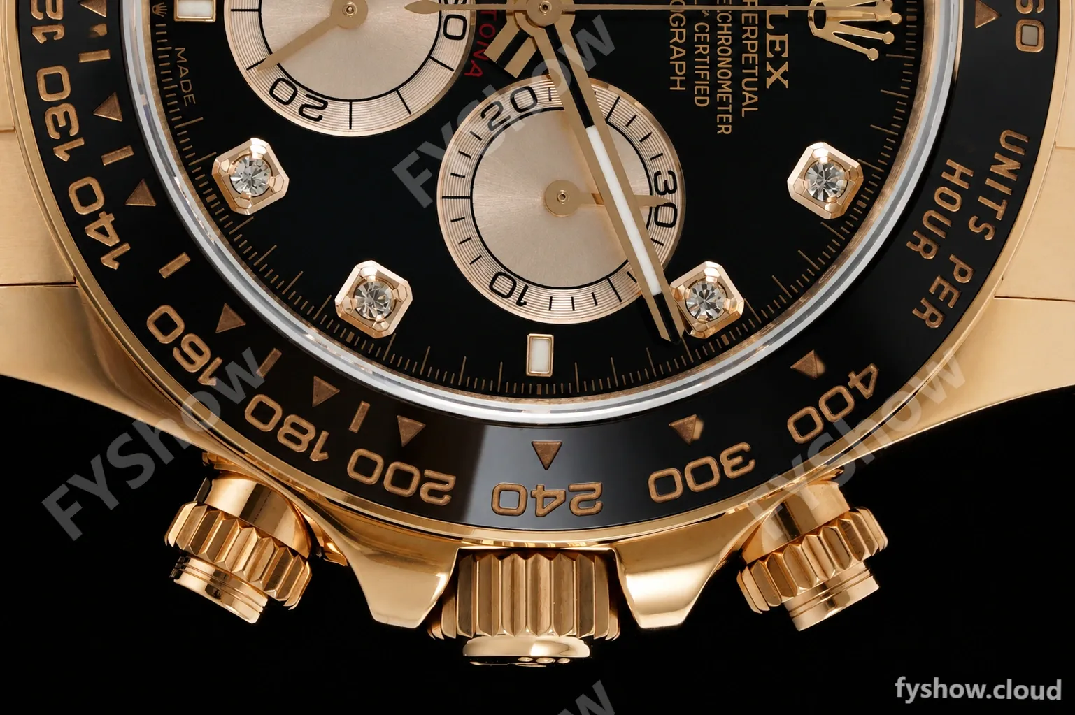 Rolex - Daytona 126515LN 40mm V10 Gain Weight CER/RG/RU Blk/RG/Dia QF SH4131 - Image 4