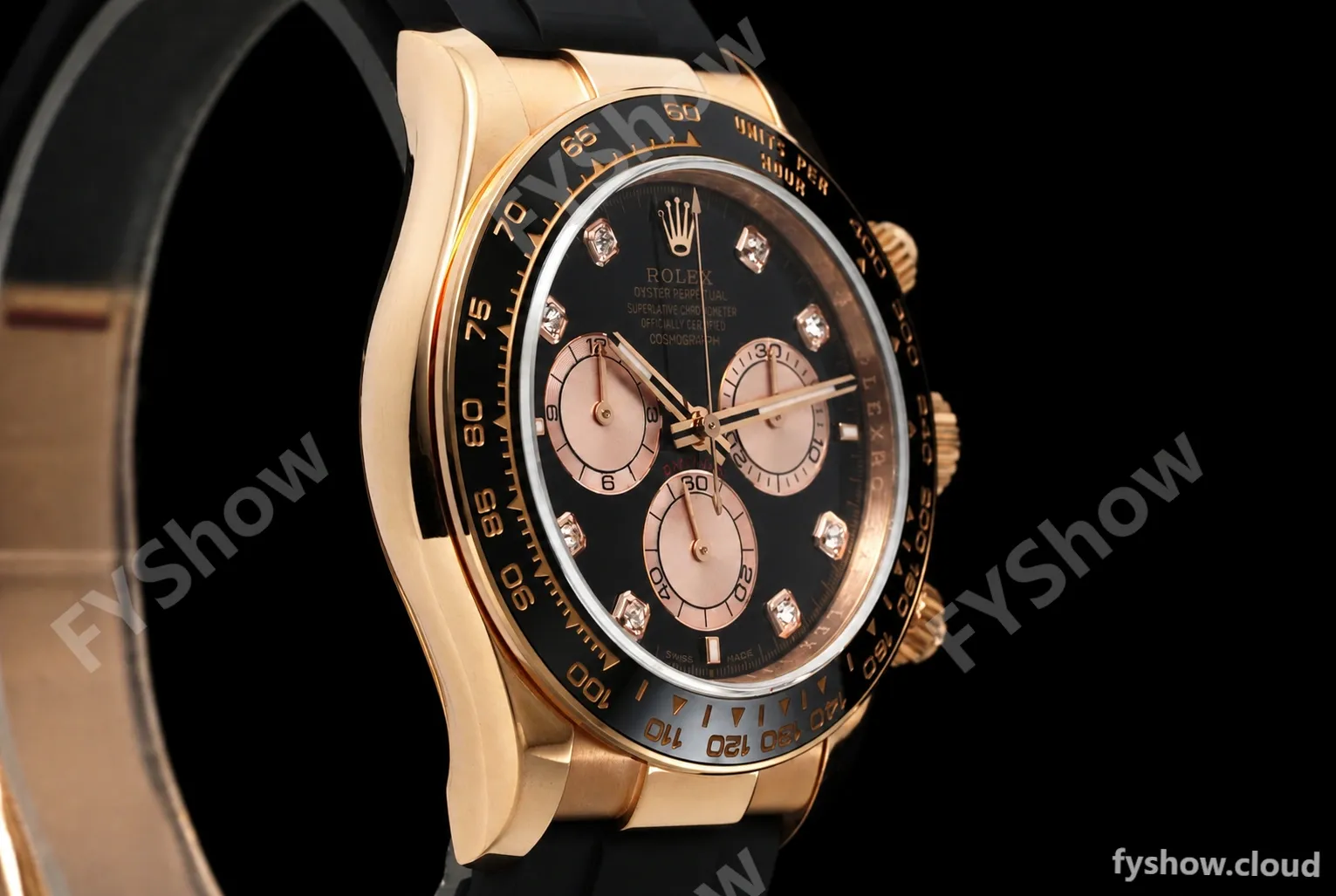 Rolex - Daytona 126515LN 40mm V10 Gain Weight CER/RG/RU Blk/RG/Dia QF SH4131 - Image 5