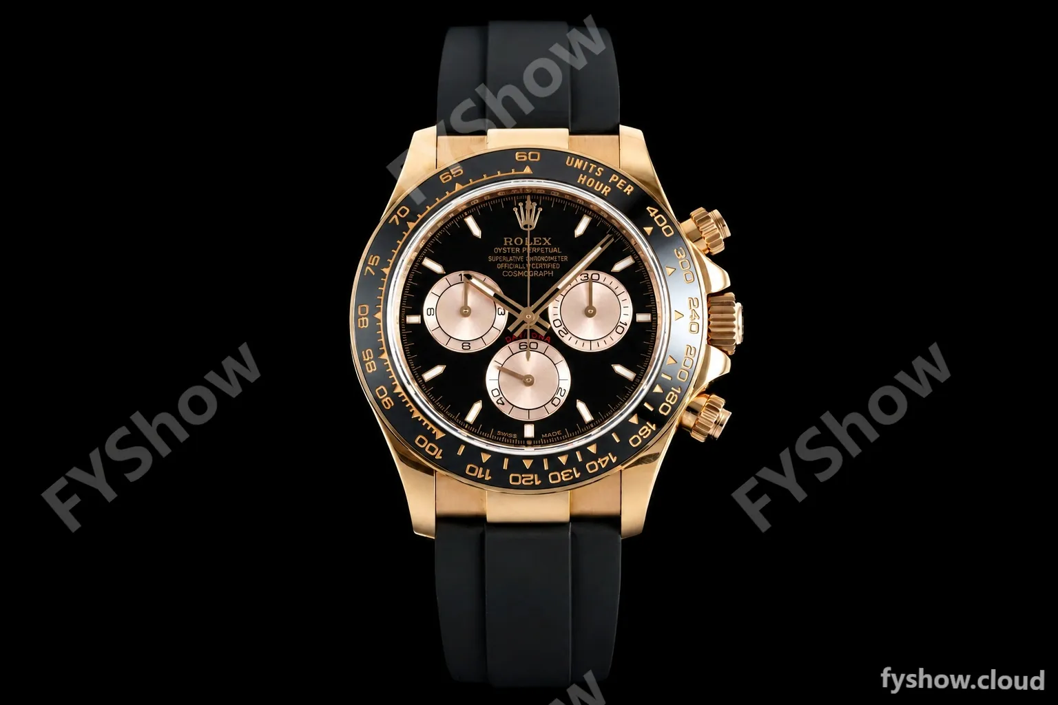 Rolex - Daytona 126515LN 40mm V10 Gain Weight CER/RG/RU Blk/RG/Stk QF SH4131