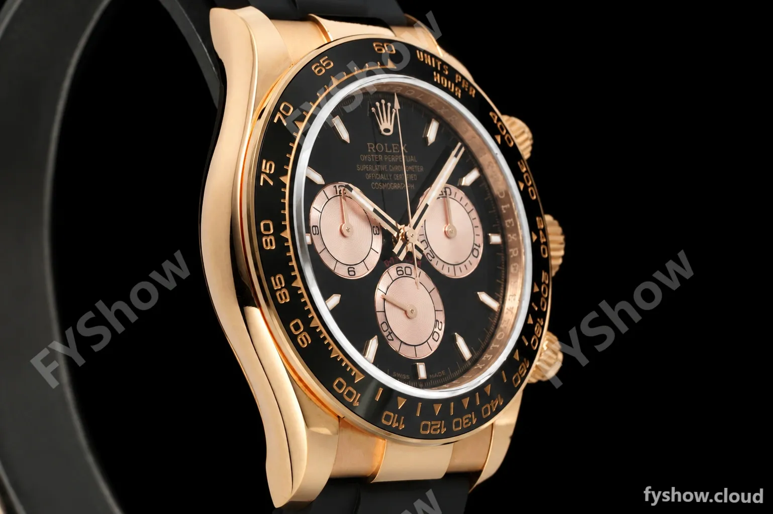 Rolex - Daytona 126515LN 40mm V10 Gain Weight CER/RG/RU Blk/RG/Stk QF SH4131 - Image 5