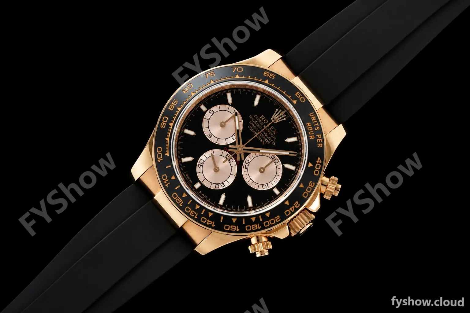 Rolex - Daytona 126515LN 40mm V10 Gain Weight CER/RG/RU Blk/RG/Stk QF SH4131 - Image 7