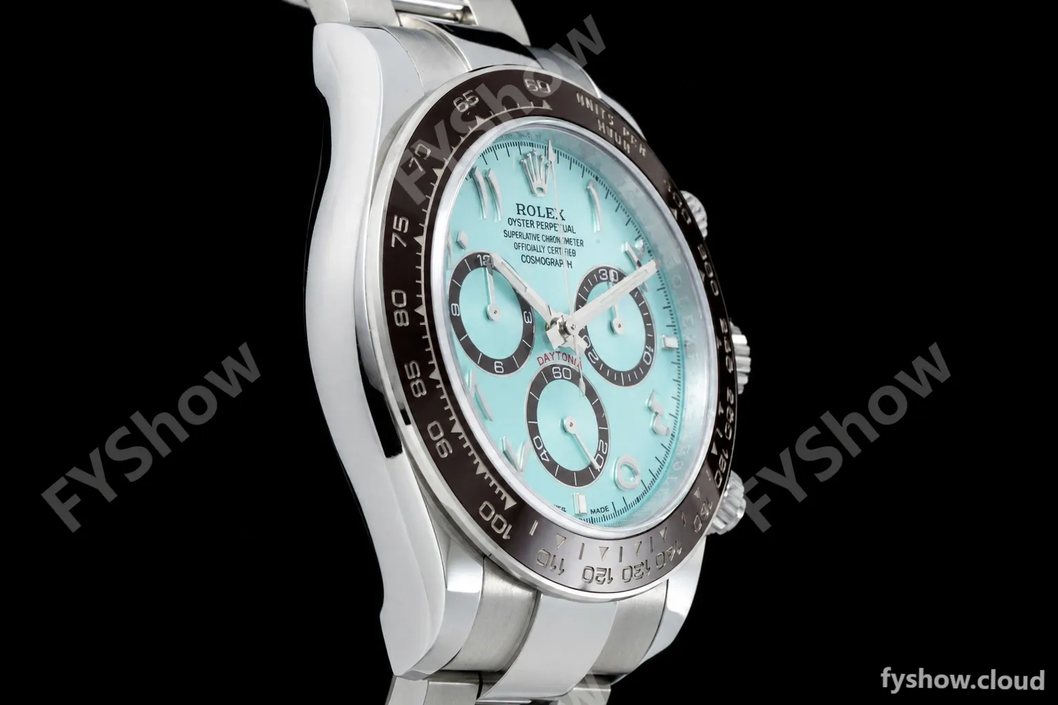 Rolex - Daytona 126506 40mm Brn CER/SS I-Blu Arabic Dial QF V5 SH4131 - Image 5