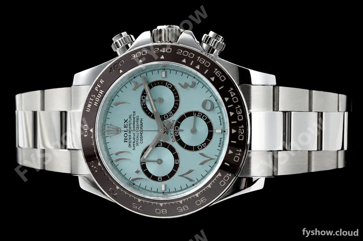 Rolex - Daytona 126506 40mm Brn CER/SS I-Blu Arabic Dial QF V5 SH4131 - Image 6