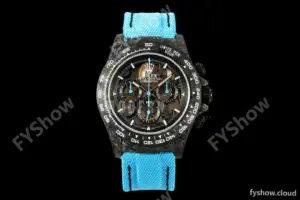 Rolex - Daytona Blaken 40mm CER 904L FC/NY Blk/Blu Skeleton GETF SA4130
