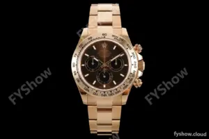 Rolex - Daytona 126505 40mm Gain Weight RG/RG Choco/Blk/Stk QF V6 SH4131