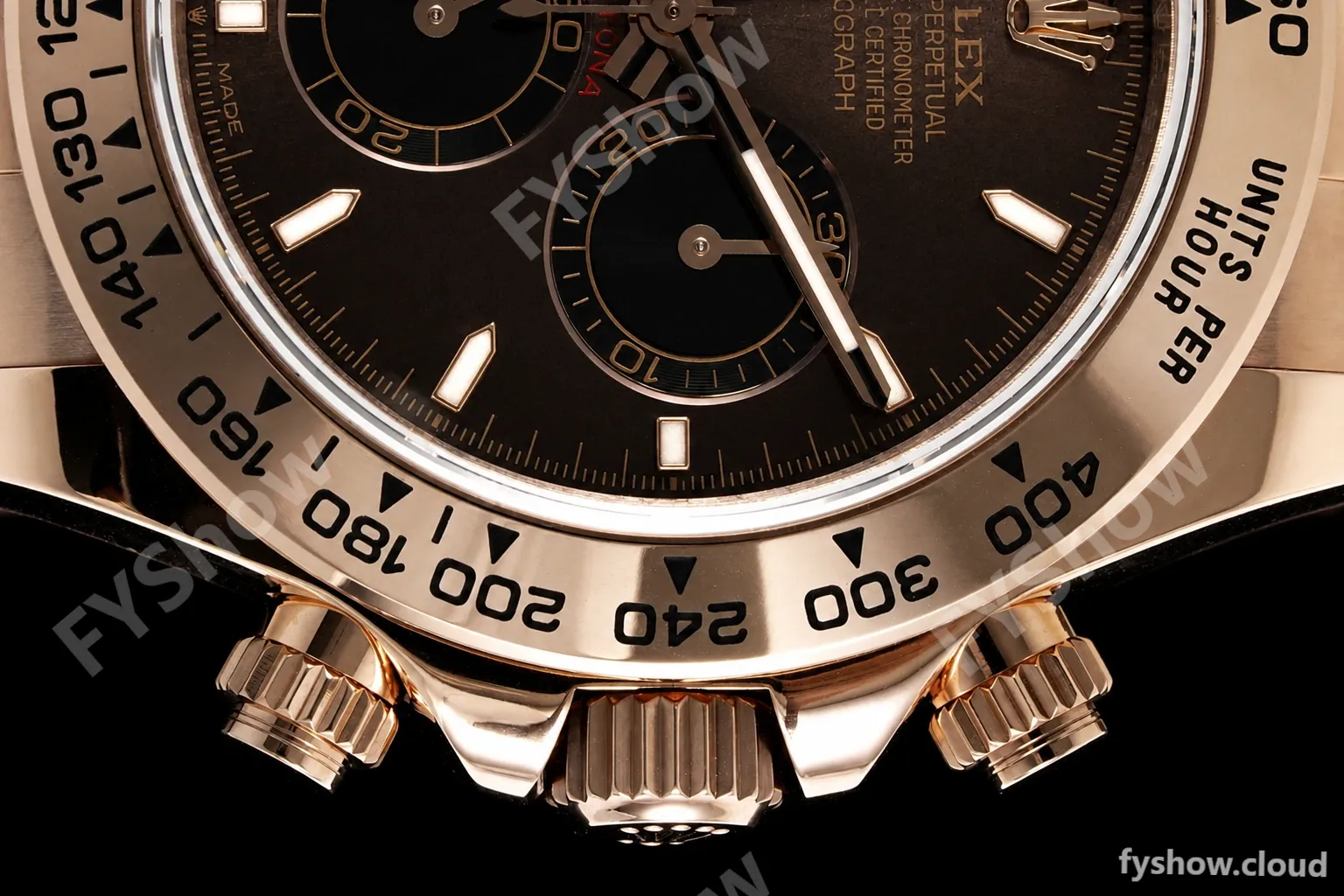 Rolex - Daytona 126505 40mm Gain Weight RG/RG Choco/Blk/Stk QF V6 SH4131 - Image 4