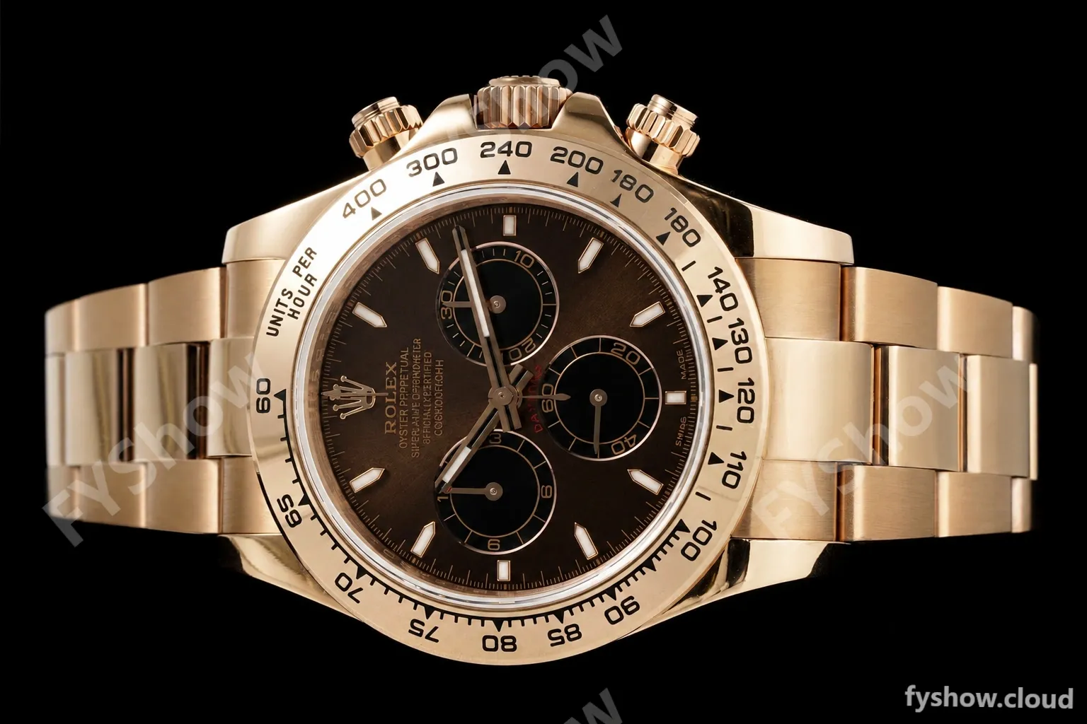 Rolex - Daytona 126505 40mm Gain Weight RG/RG Choco/Blk/Stk QF V6 SH4131 - Image 6