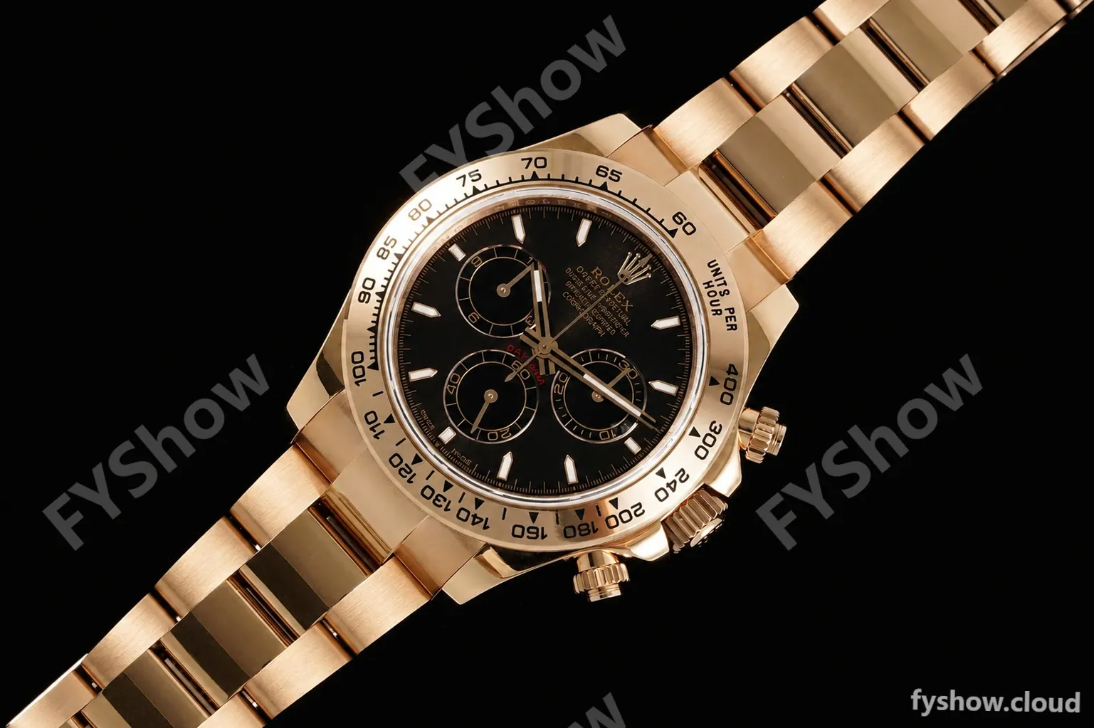 Rolex - Daytona 126505 40mm Gain Weight RG/RG Choco/Blk/Stk QF V6 SH4131 - Image 7