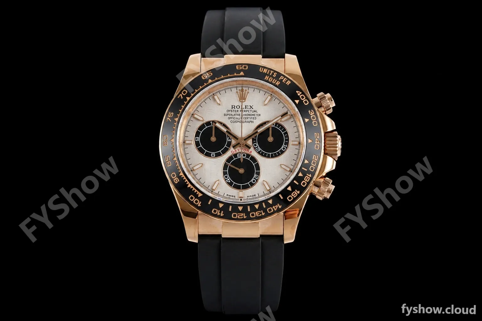 Rolex - Daytona 126515LN 40mm Gain Weight CER/RG/RU Grey/Blk Meteorite Dial QF V10 SH4131