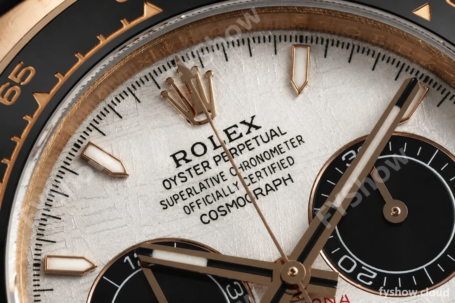 Rolex - Daytona 126515LN 40mm Gain Weight CER/RG/RU Grey/Blk Meteorite Dial QF V10 SH4131 - Image 2