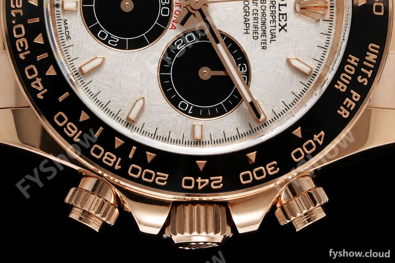 Rolex - Daytona 126515LN 40mm Gain Weight CER/RG/RU Grey/Blk Meteorite Dial QF V10 SH4131 - Image 4