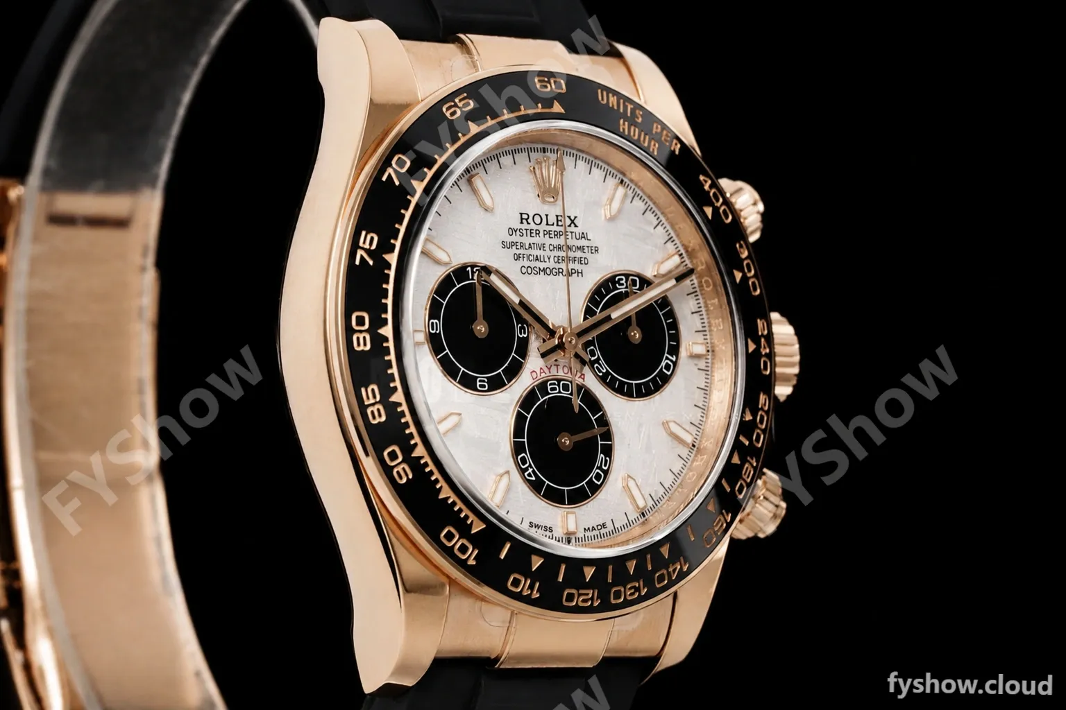 Rolex - Daytona 126515LN 40mm Gain Weight CER/RG/RU Grey/Blk Meteorite Dial QF V10 SH4131 - Image 5